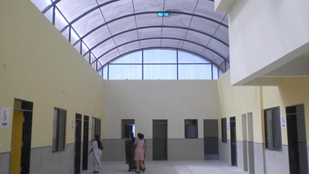 bright playroom Interior or child care facility