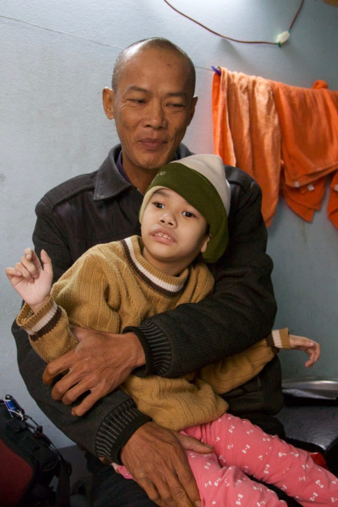 Hung's 8-year-old sister.