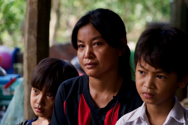 “Two times, a snake came into our house,” Thak’s mom, Kola, says — crying and talking fast in a trembling voice. “Most of the snakes are poisonous. So we’re afraid.”