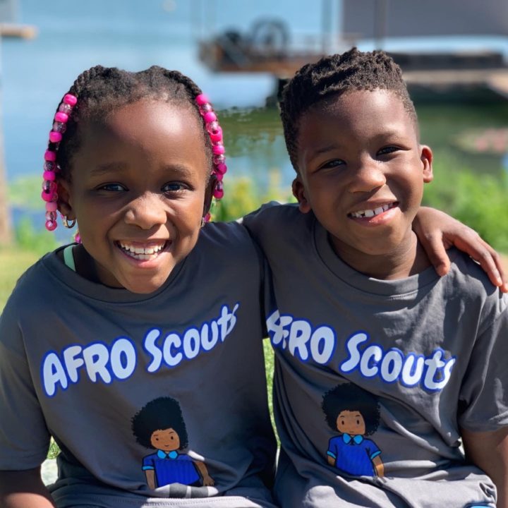 The Turners' adopted son and daughter. 