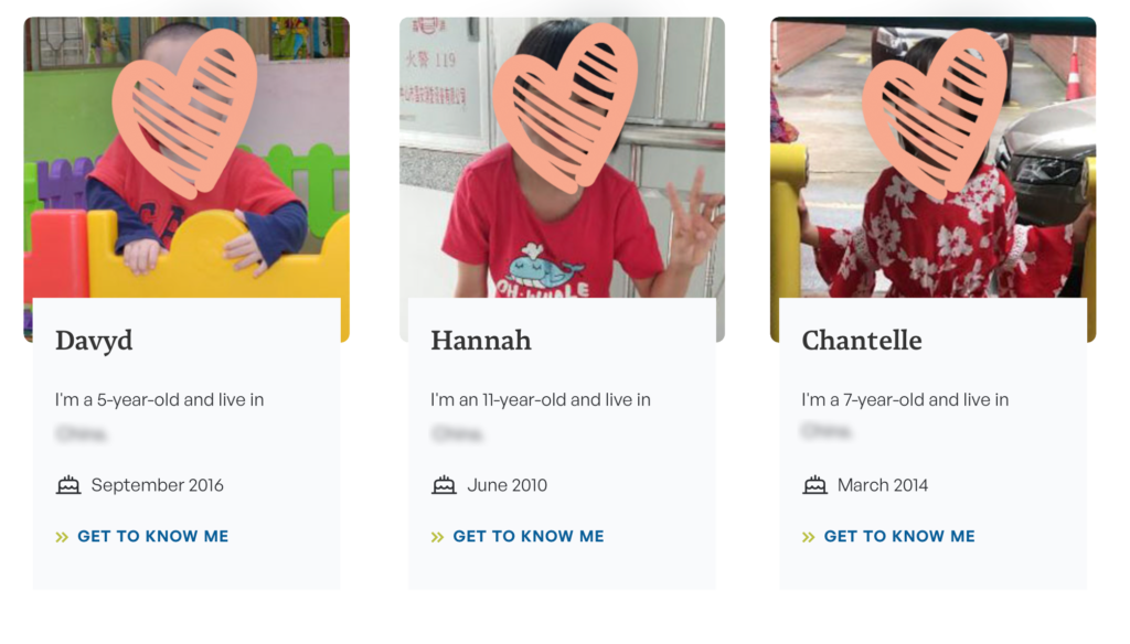 waiting child photo listing graphics