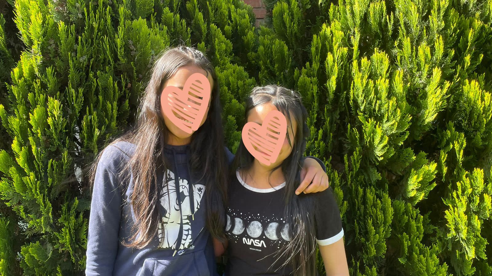Sisters Waiting Children Amy and Julia Colombia