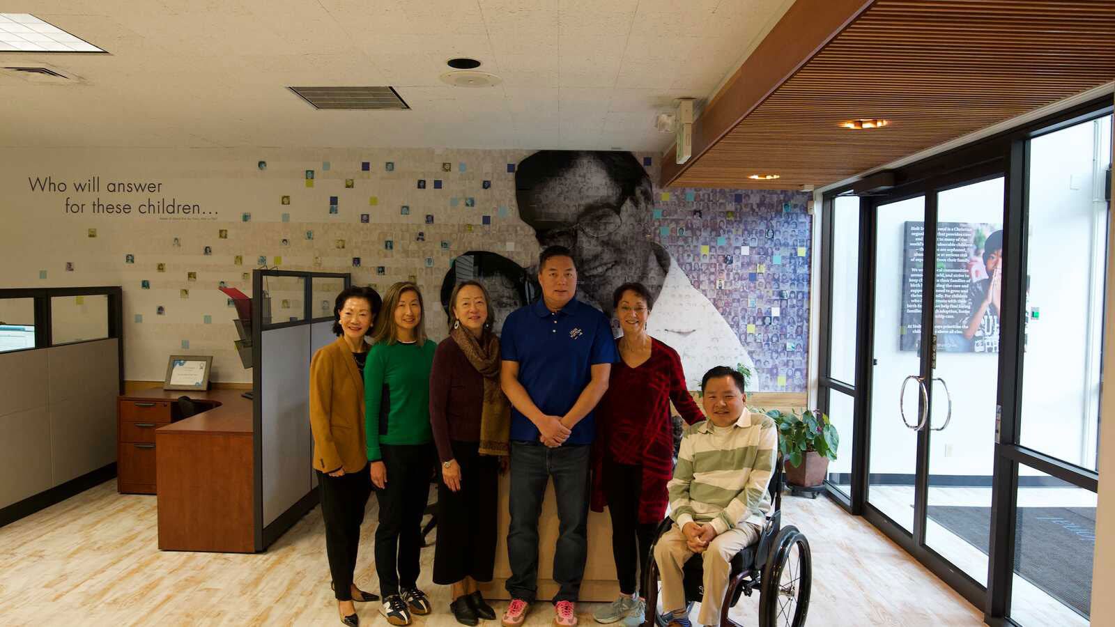 Holt board members/adult adoptees at Holt's 2022 adoptee event