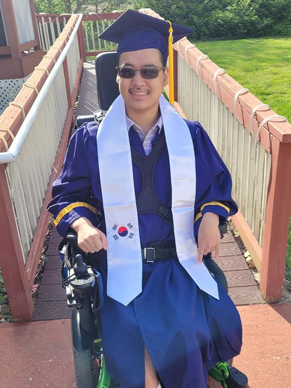 Adoptee graduate Thomas Eugene (TJ) Edmund, Jr yearbook photo