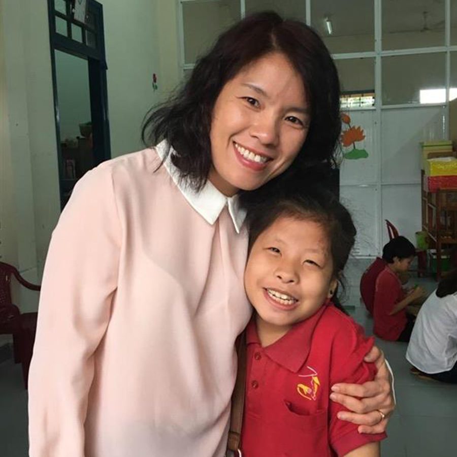 how adoption has changed, Holt VP Thoa Bui with a child in Vietnam