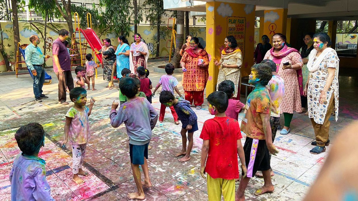 Notes from the Field, Holi celebration