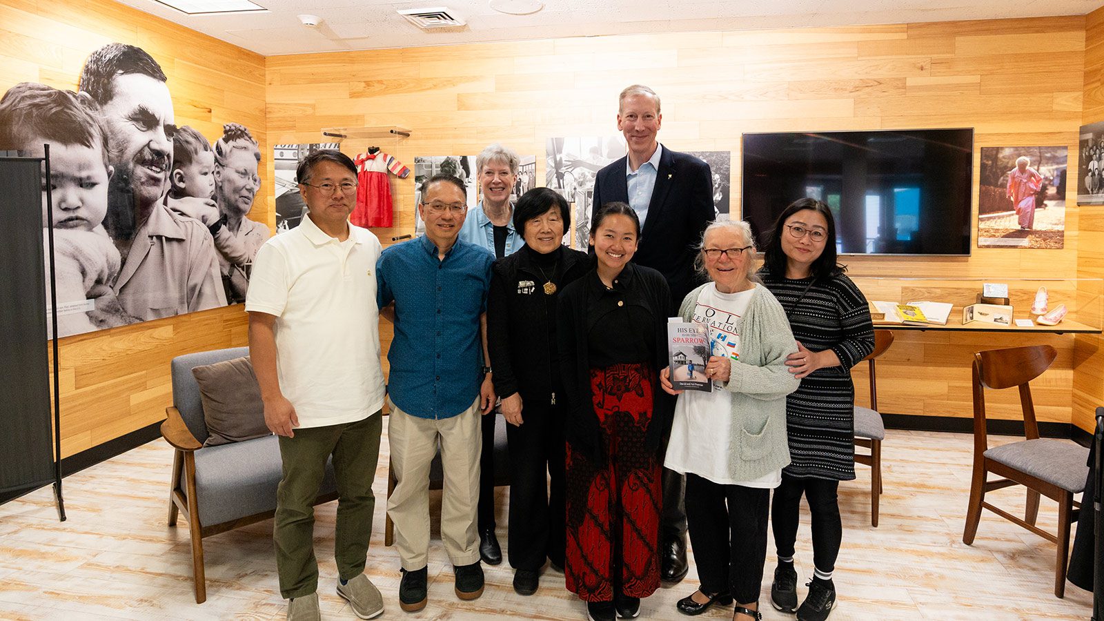 Members of the Holt International community gathered for adoptee book event honoring Korean adoptee David Pearman