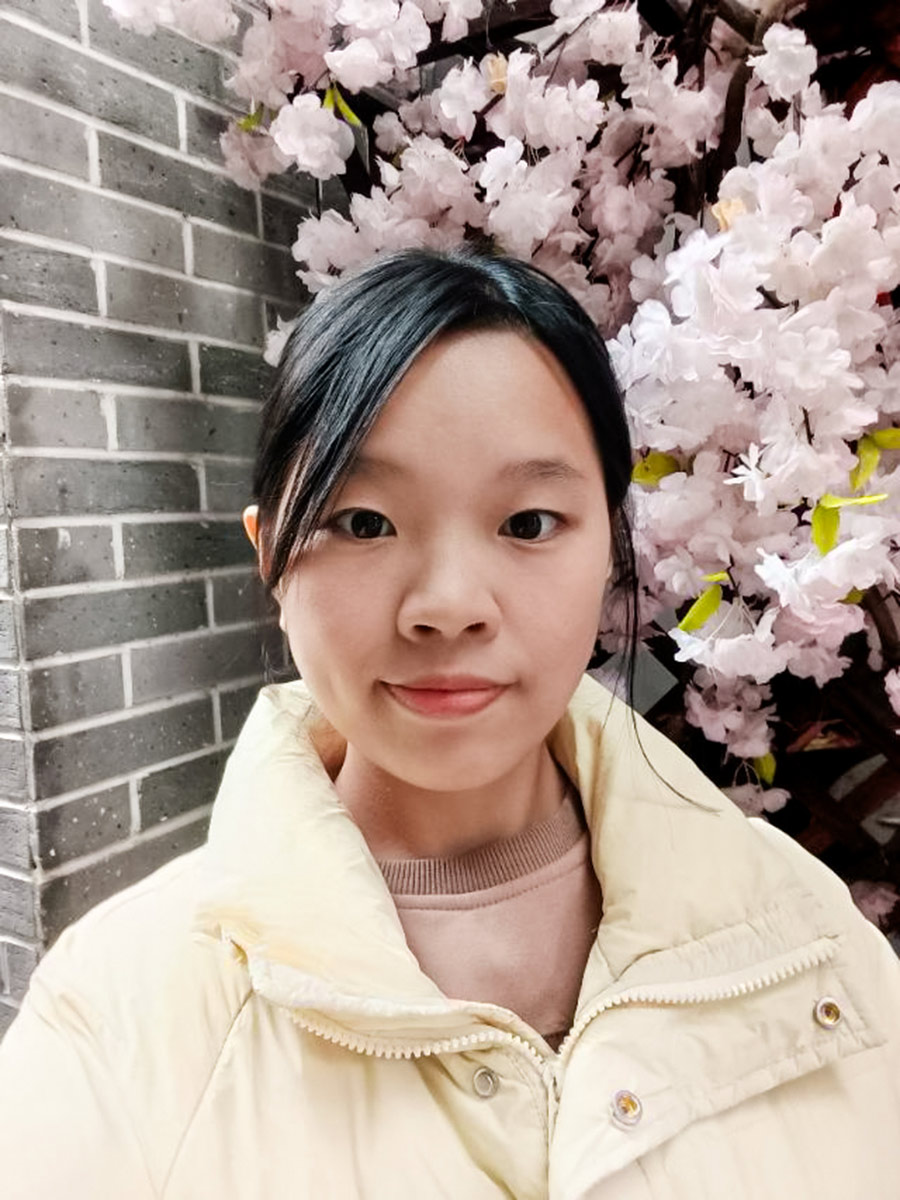 a young woman after she joined the Technical School Student Program