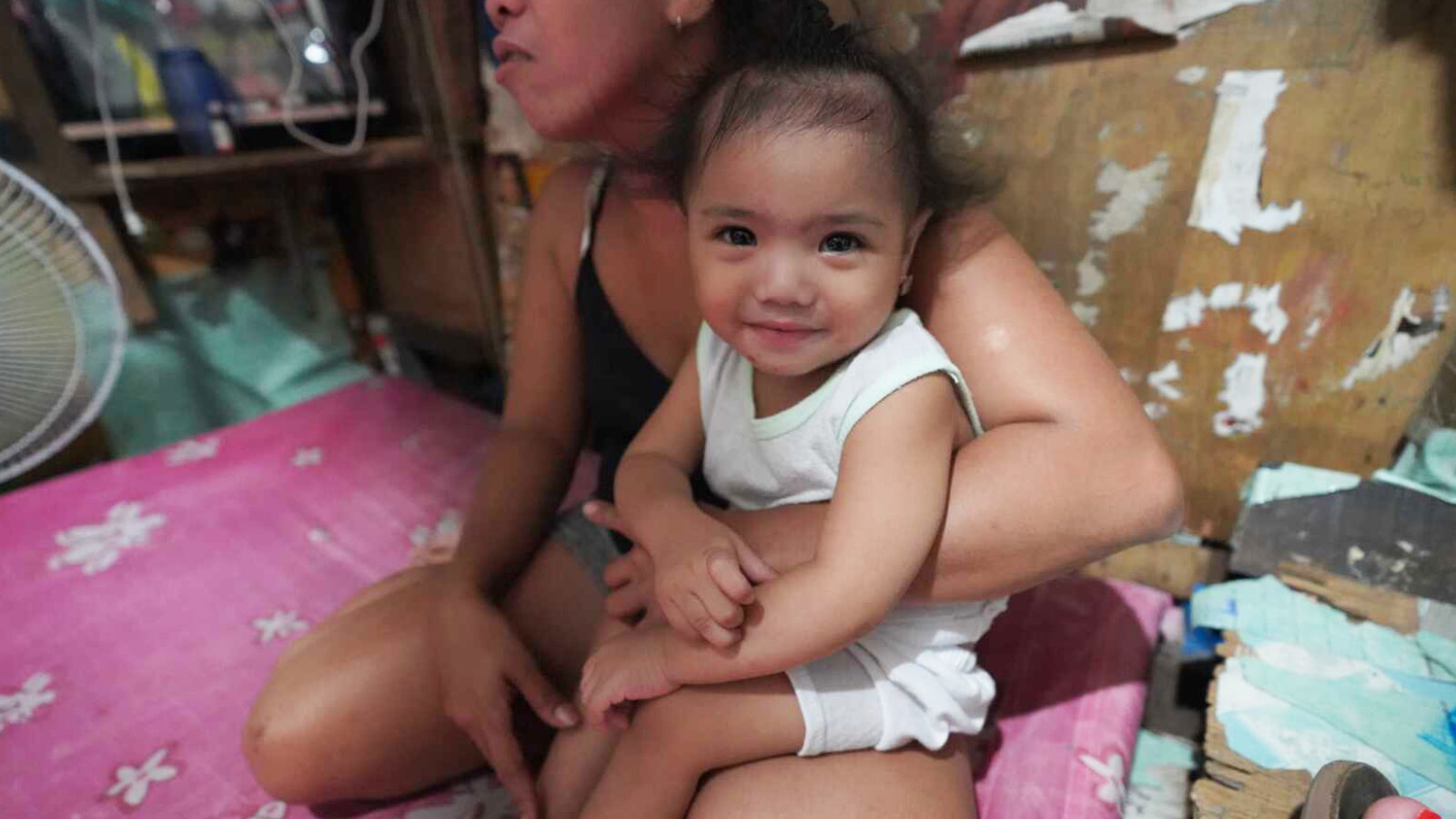 Children celebrating in the Philippines