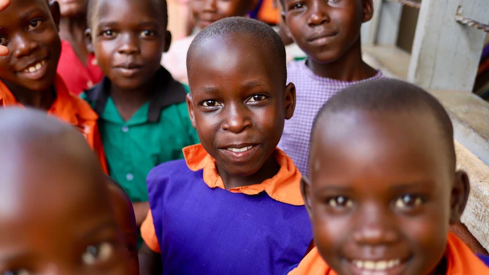 Children in Holt-supported program